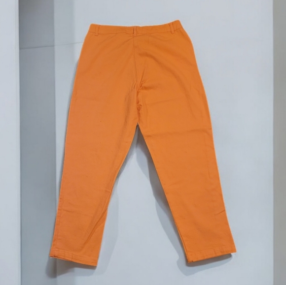 Womens Stretch Orange Color Jeans By Mainstreet Blues NWT - Picture 2 of 4